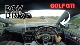 Daytime POV Drive  MK7 GOLF GTI MUST WATCH [upl. by Tselec]