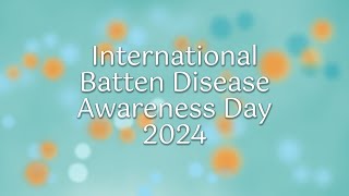 The Faces of CLN1 2024  International Batten Disease Awareness Day 2024 rarediseases neuroscience [upl. by Airemat]