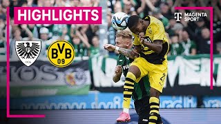 SC Preußen Münster  Borussia Dortmund II  Highlights 3 Liga  MAGENTA SPORT [upl. by Davon60]