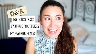 My First Kiss My Favorite YouTubers and Why I Started YouTube  QampA [upl. by Varden975]