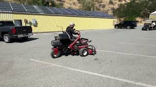 106  Toro Greenmaster 3050 Mower [upl. by Ivory730]