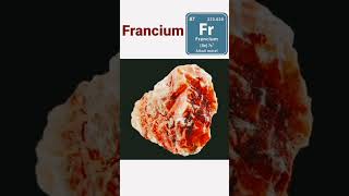 Most Expensive Element of Periodic Table shorts Francium  Amazing Chemistry Rasayan Gyan [upl. by Abelard]