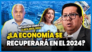 ¿Cómo le irá a la economía peruana en el 2024  Inflación aumentó en el 2023 ValganVerdades [upl. by Nraa700]