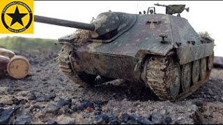 DEUTSCHER PANZER HETZER Jagdpanzer 135 Scale Diorama Animation [upl. by Eerahs]