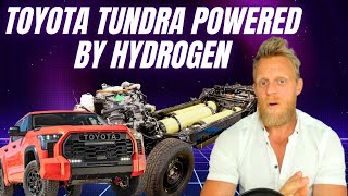 Toyota says its hydrogen powered Tundra is perfect for Americans [upl. by Anala]