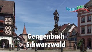 Gengenbach  Stadt Sehenswürdigkeiten  RheinEifelTV [upl. by Aicilec]