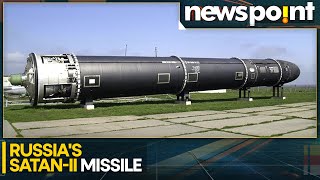 RussiaUkraine war Russias SatanII missile  Worlds deadliest nuclear missile  WION [upl. by Combes]