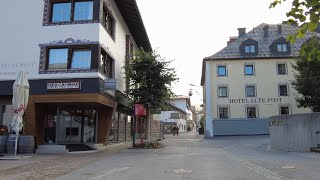 So verlassen sieht St Anton am Arlberg an einem Spätsommertag aus [upl. by Frasch]