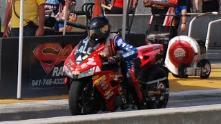 Honda CBR1000RR Drag Race 200MPH [upl. by Corley]