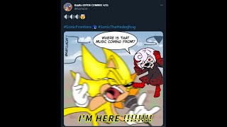 sonic twitter sings undefeatable [upl. by Rehportsirhc]