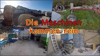 FarmVLOG158  Die Maschinen kommen rein [upl. by Elbertina332]