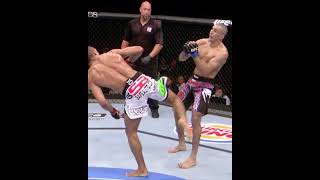 UFC On This Date Edson Barboza WHEELKICK KO 😱  Shorts [upl. by Ttenaej]