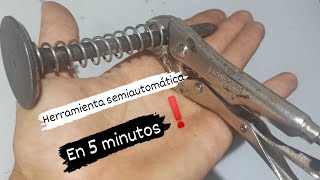 📍Herramienta casera en 5 minutos  SEMIAUTOMÁTICA [upl. by Annola]