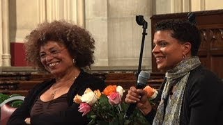 Angela Davis and Michelle Alexander  End Mass Incarceration  Riverside Church  September 14 2012 [upl. by Anaihsat]