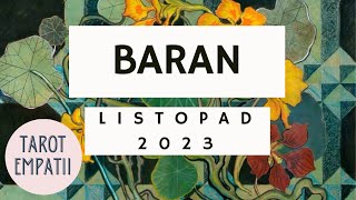 Tarot  czytanie Baran ♈ Listopad 2023 [upl. by Sokim]