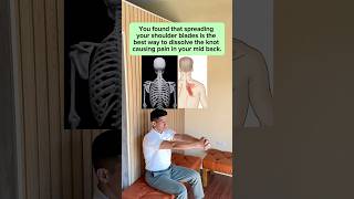 Rhomboid Pain Relief backpainexercises rhomboids viralshort [upl. by Annawyt27]