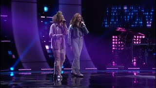 The Cunningham Sisters sing Never Alone The Voice USA [upl. by Gothard]