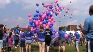 Relay for Life Ballon Release [upl. by Yroggerg520]