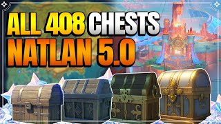 ALL Chest Locations in Natlan 50  407 In Achievement  In Depth Follow Along 【Genshin Impact】 [upl. by Eimar831]