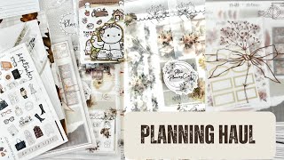 Planning haul  Planner stickers [upl. by Osbourne822]