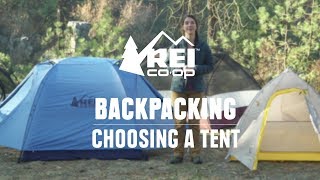 How to Choose Backpacking Tents  REI [upl. by Harrod]