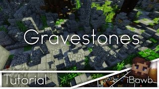 Minecraft Tutorial  20 Gravestone Designs [upl. by Scharf269]