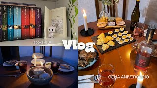 Vlog  Mis estanterías cena de aniversario [upl. by Moor]