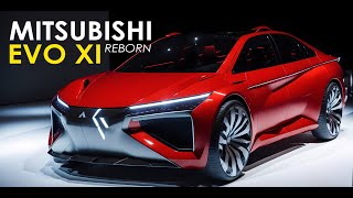 Mitsubishi Evo XI Concept Car AI Design [upl. by Arocal]