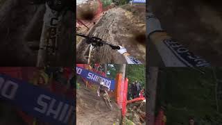 A must watch 🔥 Amaury Pierrons mindblowing run in Les Gets to triumph on home soil 🤯 Downhill [upl. by Dolph]