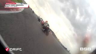 Bridewell onboard crash from race two at Assen [upl. by Langill]