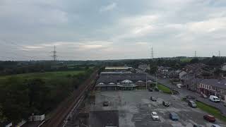 Drone Clips  Llanfairpwllgwyngyllgogerychwyrndrobwllllantysiliogogogoch Wales United Kingdom  HD [upl. by Ettenyar960]