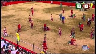 Calcio storico fiorentino 2015  Verdi Rossi  13062015 [upl. by Juno300]