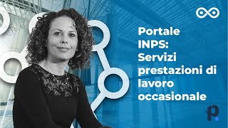 Tutorial INPS accesso ai servizi per lavoro occasionale [upl. by Rafaelof990]