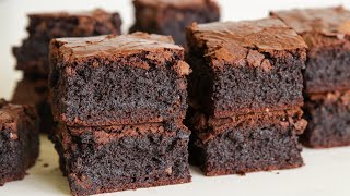 Best Brownie Recipe  Easy Brownies [upl. by Dedie]