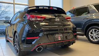 2020 Hyundai Veloster N exhaust sound [upl. by Eriha]