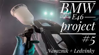 BMW E46 project 5  Nový nárazník M3 Look  Ledvinky [upl. by Krever]