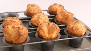 Homemade Popovers Recipe  Laura Vitale  Laura in the Kitchen Episode 553 [upl. by Ardnasxela]