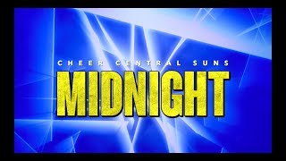 Cheer Central Suns Midnight 201819 [upl. by Iru796]