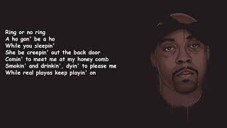 Nate Dogg  Your wife feat Dr Dre Lyrics HQ [upl. by Ulita]