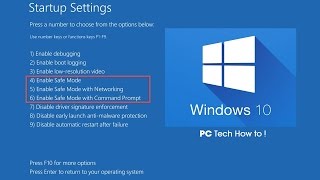 How to start Windows 10 in Safe mode [upl. by Thamora]