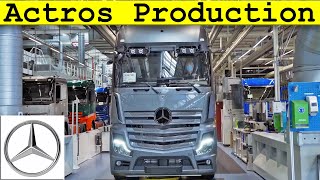 2022 MercedesBenz Actros Edition 2 Production Germany Plant Woerth [upl. by Body146]