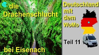 🟡 Drachenschlucht 🐉 und Elfengrotte 🧚🏼‍♂️ bei Eisenach [upl. by Josie196]