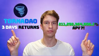 How much I made stacking TornaDAO NADO for 3 days [upl. by Spence819]