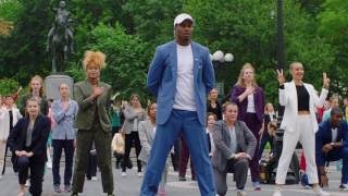 Pantsuit Flash Mob in NYC for HRC [upl. by Ellednek]