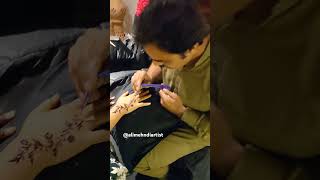 blockbuster trending songmehndi henna alimehndiartist [upl. by Neelat]