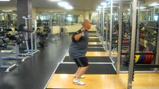 Barbell Quarter Squat Jumps [upl. by Trinette]