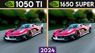 GTX 1050 Ti vs GTX 1650 SUPER  2024 [upl. by Oneil]