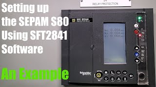 SEPAM S80 Setup [upl. by Chansoo190]