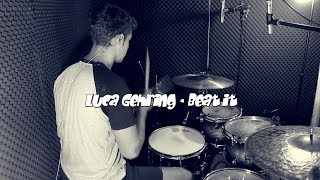 Drum Cover Michael Jackson Beat It Luca Gehring [upl. by Enenaej]