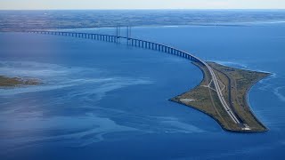 Oresund Bridge  Direction Sweden  4K  20082022 [upl. by Lopez282]